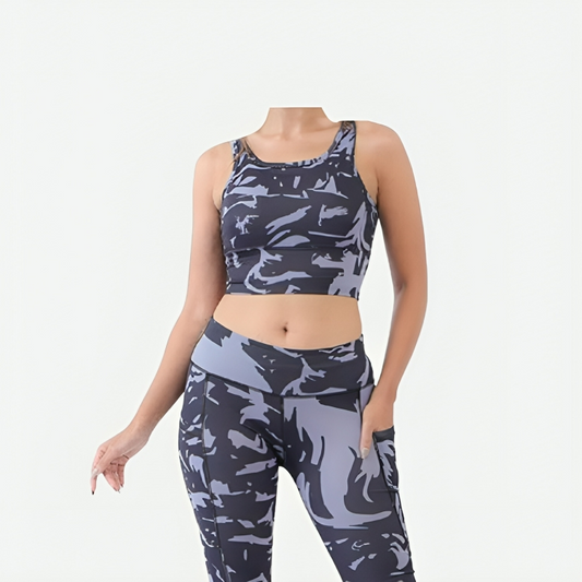 ENHANCE CAMO SPORTS BRA