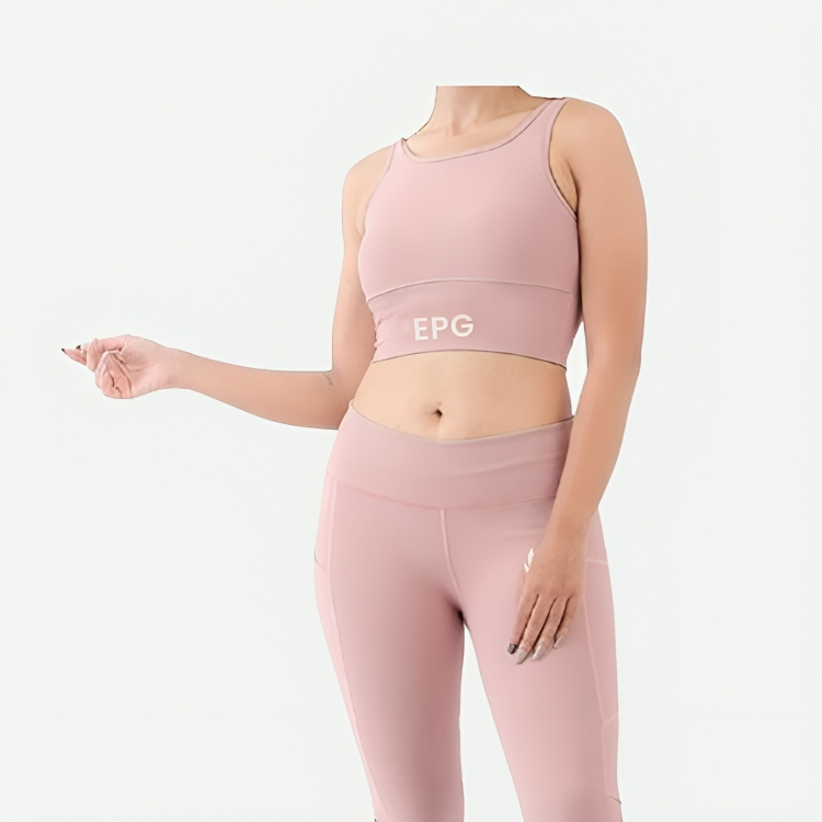 PINK ENHANCE SPORTS BRA