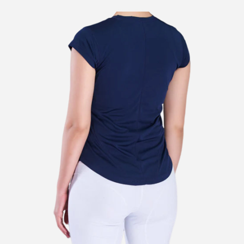 Navy Blue Stride Level Up T-Shirt